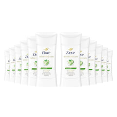 Dove Advanced Care Anti Deo Stick Cool Essentials Pack of 12 for helping your skin barrier repair after shaving 72 h odor control and all-day sweat protection with Pro Ceramide Technology 2.6 oz