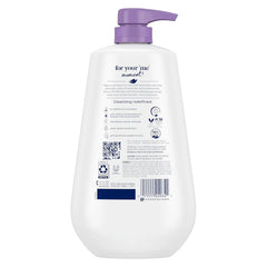 Dove 24hr Lotion Body Wash Relax Lavender Oil & Chamomile, 30.6 oz | Hydrating body wash with MicroMoisture and a calming lavender and chamomile scent