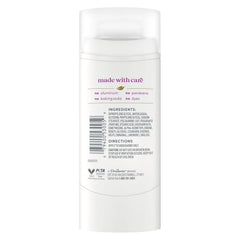 Dove Deodorant Stick for Women, Aluminum Free, 72H Odor Protection, Coconut & Pink Jasmine, 2.4 Oz